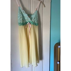 NWOT We Are Hah Slip in Lemonade